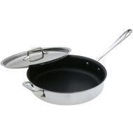 All-Clad Stainless 3-Quart Nonstick Saute Pan with Loop