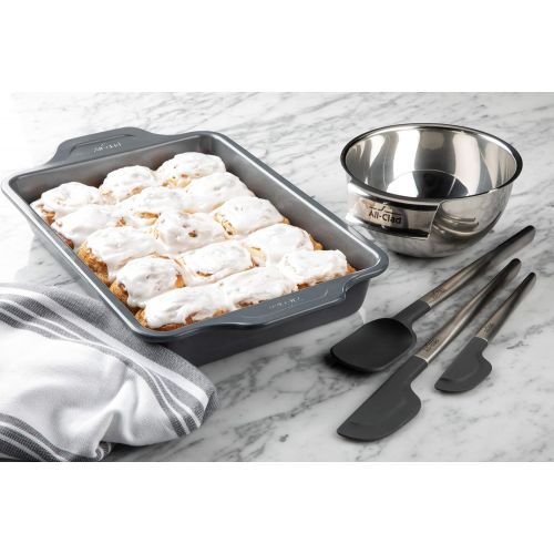  All-Clad J2570364 Pro-Release Bakeware Pan, 13 In x 9 In x 2.25 In, Grey