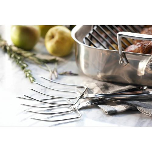  All-Clad T231 Stainless Steel Cook Serving Fork, Silver - 8701003876