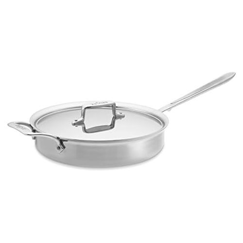  All-Clad SD55403 Saute Pan, 3-Quart, Silver