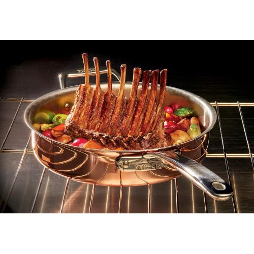  All-Clad Copper C4108 C4 8 In. Fry Pan, Cookware, 8