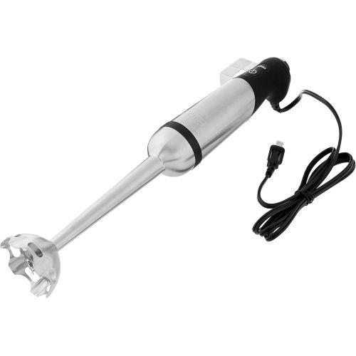  All-Clad KZ750D Stainless Steel Immersion Blender with Detachable Shaft and Variable Speed Control Dial, 600-Watts, Silver