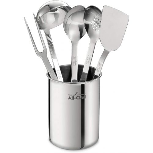  All-Clad TSET1 Professional Stainless Steel Kitchen Tool Set, 6-Piece, Silver