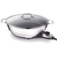 All-Clad SK492 Electric Skillet with Adjustable Temperature Dial, 7 Quart, Stainless Steel