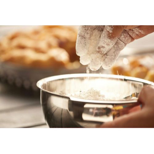  All-Clad MBSET Stainless Steel Dishwasher Safe Mixing Bowls Set Kitchen Accessorie, 3-Piece, Silver: Kitchen & Dining