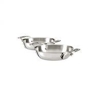 All-Clad E849B264 Stainless Steel Gratins, Silver, Set of Two: Au Gratin Pans: Kitchen & Dining
