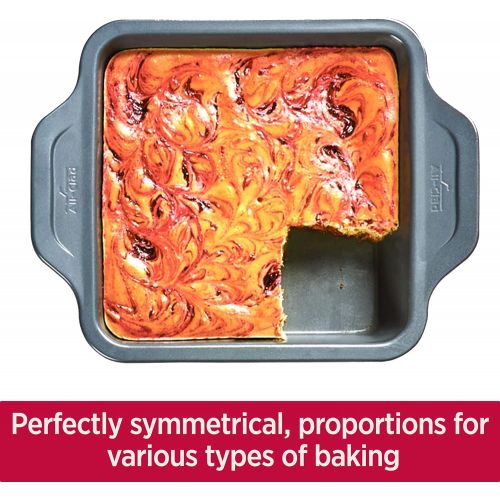  All-Clad Pro-Release Bakeware Pan, 8 In x 8 In x 2 In, Grey: Kitchen & Dining