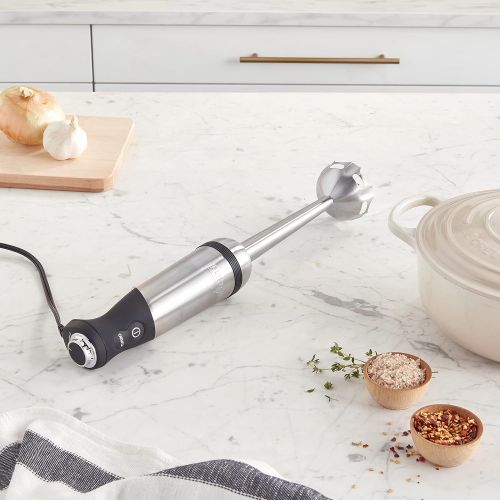  [아마존베스트]All-Clad KZ750D Stainless Steel Immersion Blender with Detachable Shaft and Variable Speed Control Dial, 600-Watts, Silver