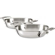 All-Clad E849B264 Stainless Steel Gratins, Silver, Set of Two