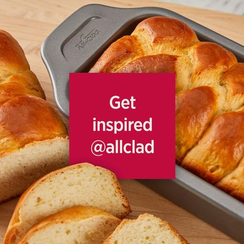  All-Clad Pro-Release Nonstick Bakeware Loaf Pan, 8 x 4 inch, Gray