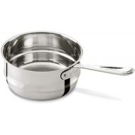 All-Clad 4703-DB Stainless Steel Dishwasher Safe Double Boiler Insert Cookware, 3-Quart, Silver