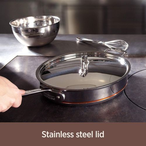  All-Clad Saute Pan, 3-Quart, Silver