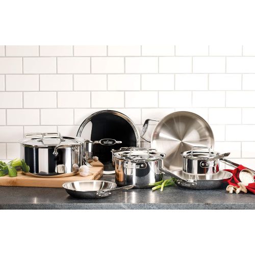  [아마존베스트]All Clad Stainless 3Quart Saucepan with Loop by All Clad