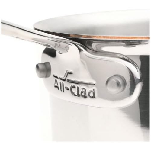  All-Clad 6412 SS Copper Core 5-Ply Bonded Dishwasher Safe Chefs Pan  Cookware,  12-Inch, Silver