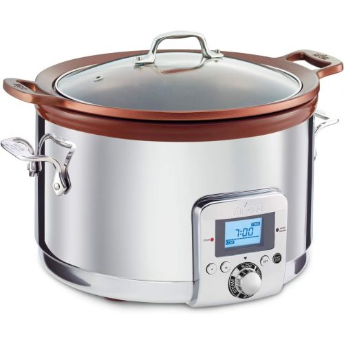  All-Clad 5 Qt Gourmet Slow Cooker with All-in-One Browning …