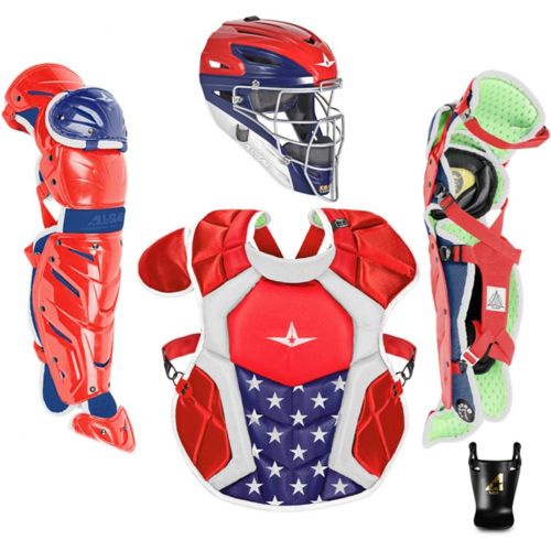  All-Star System7 Axis USA NOCSAE Intermediate Baseball Catchers Package