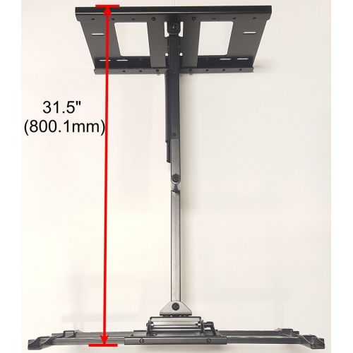  AllStarMounts Wall Mount World - 31 Inch Extension Wall Mounting Bracket Allows 90 Degree Swivel Left and Right - 15° Adjustable Tilt Angle Reduces Glare - Sony XBR55A8F 55 OLED A8F Series TV