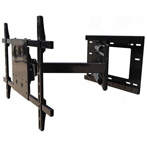  AllStarMounts Wall Mount World - Samsung UN55MU6490FXZA 55 Curved TV - 40 Inch Extension Wall Mount - 90 Degree Swivel - 15° Adjustable Tilt Angle - Easy Install - Mounting Hardware Included