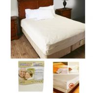 AllTopBargains Queen Size Zippered Mattress Cover Protector Dust Bug Allergy Waterproof New !
