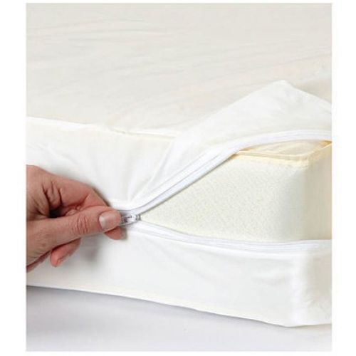  AllTopBargains Queen Size Zippered Mattress Cover Protector Dust Bug Allergy Waterproof New !