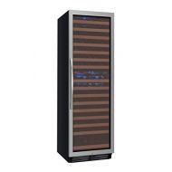 Allavino FlexCount Classic Series 172 Bottle Dual-Zone Wine Refrigerator Right Hinge Stainless Steel