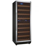 Allavino YHWR99-2SRN 99 Bottle Dual-Zone Wine Cellar Refrigerator - Stainless Door