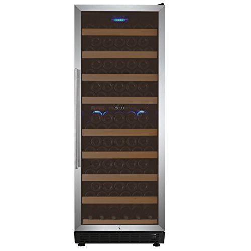  Allavino YHWR99-2SRN 99 Bottle Dual-Zone Wine Cellar Refrigerator - Stainless Door