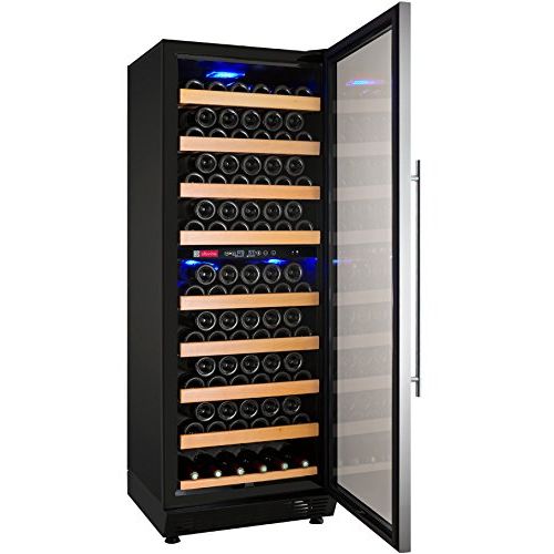  Allavino YHWR99-2SRN 99 Bottle Dual-Zone Wine Cellar Refrigerator - Stainless Door