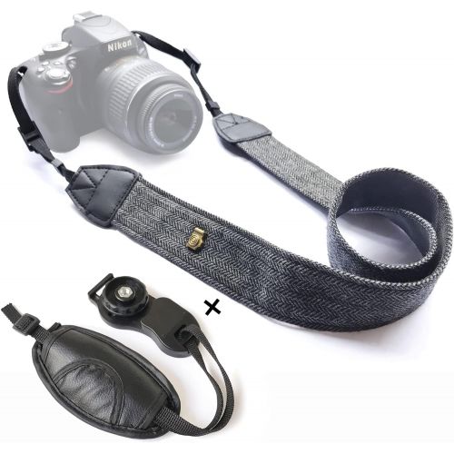  Alled Camera Strap Neck with Belt, Adjustable Vintage Camera Straps Floral Print for Women /Men,Camera Strap Belt for Nikon / Canon / Sony / Olympus / Samsung / Pentax ETC DSLR / SLR