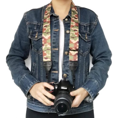  Alled Camera Strap Neck, Adjustable Vintage Soft Camera Straps Shoulder Belt for Women /Men,Camera Strap for Nikon / Canon / Sony / Olympus / Samsung / Pentax ETC DSLR / SLR
