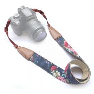 Alled Camera Strap Neck, Adjustable Vintage Floral Camera Straps Shoulder Belt for Women /Men,Camera Strap for Nikon / Canon / Sony / Olympus / Samsung / Pentax ETC DSLR / SLR