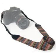 Alled RR-12-28-10 Camera Neck Shoulder Belt Strap, Vintage Print Soft Colorful Camera Straps for Women/Men for All DSLR/Nikon/Canon/Sony/Olympus/Samsung/Pentax ETC/Olympus, Colorfu