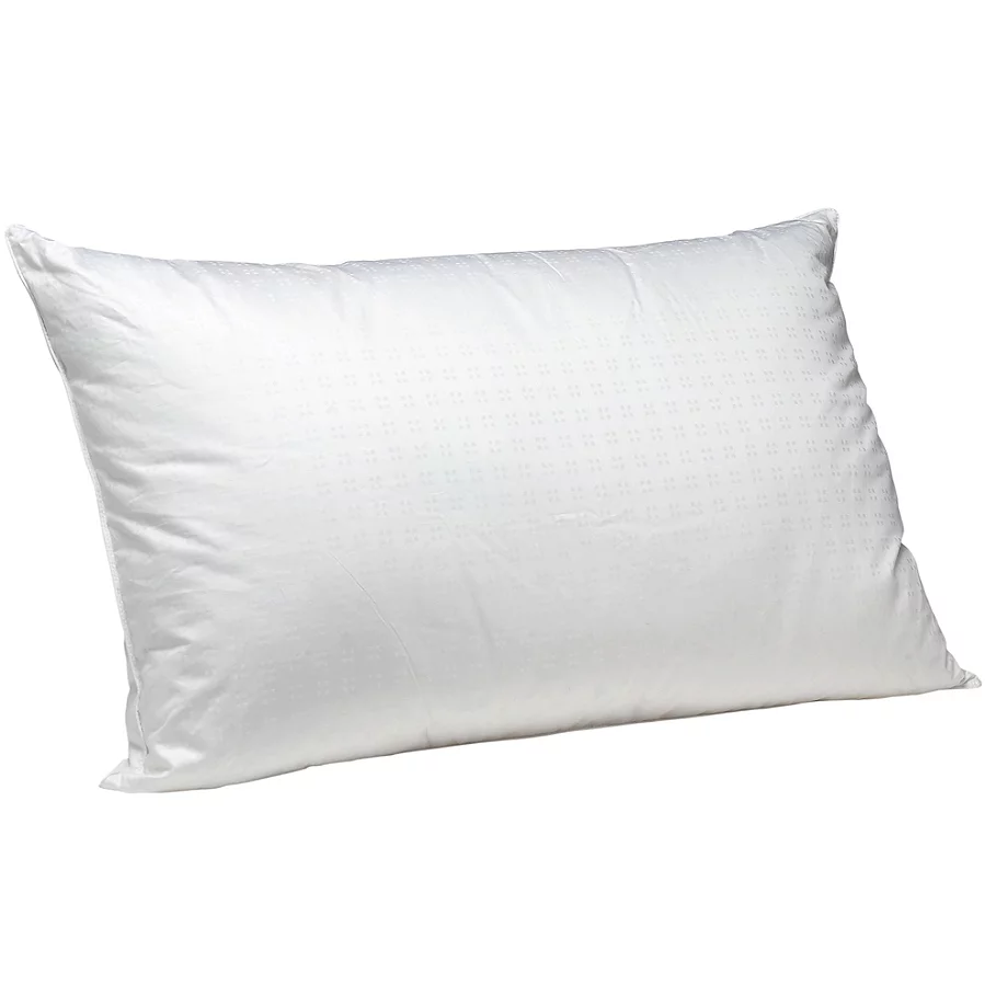 Allegra Duck Down Boudoir Pillow in White