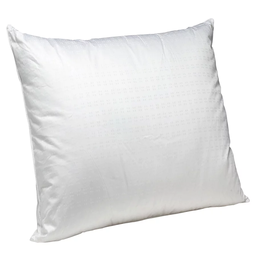 Allegra Premium Goose Down Eurosize Square Pillow in White