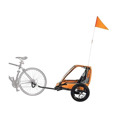  Allen Sports Hi-Viz 2-Child Bicycle Trailer, Model ET2