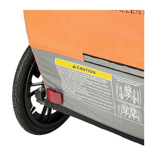  Allen Sports Hi-Viz 2-Child Bicycle Trailer, Model ET2