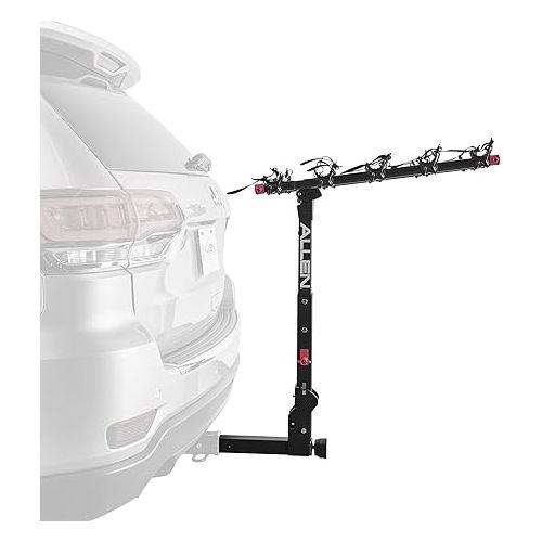  Allen Sports Deluxe+ Locking Quick Release 5-Bike Carrier for 2 in. Hitch, Model 850QR,Black