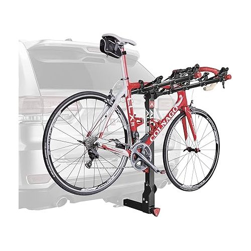  Allen Sports Deluxe+ Locking Quick Release 5-Bike Carrier for 2 in. Hitch, Model 850QR,Black