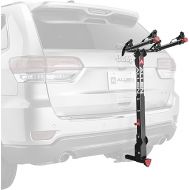 Allen Sports Deluxe+ Locking Quick Release 2-Bike Carrier for 1 1/4 in. and 2 in. Hitch, Model 820QR , Black