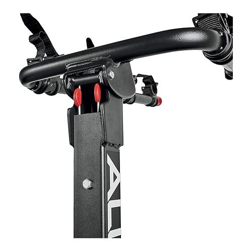  Allen Sports Deluxe+ Locking Quick Release 2-Bike Carrier for 1 1/4 in. and 2 in. Hitch, Model 820QR , Black