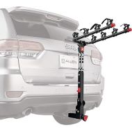 Allen Sports Deluxe+ Locking Quick Release 4-Bike Carrier for 2 in. Hitch, Model 840QR, Black