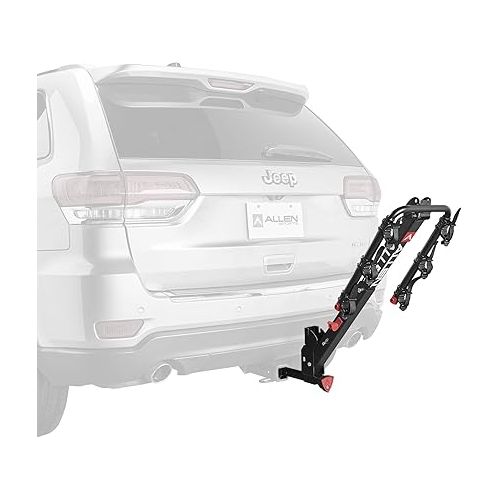  Allen Sports Deluxe+ Locking Quick Release 3-Bike Carrier for 1 1/4 in. and 2 in. Hitch, Model 830QR