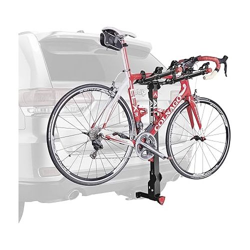  Allen Sports Deluxe+ Locking Quick Release 3-Bike Carrier for 1 1/4 in. and 2 in. Hitch, Model 830QR