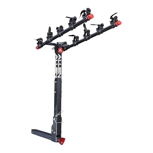  Allen Sports Deluxe Locking Quick Release 5-Bike Carrier for 2 in. Hitch, Model 552QR , Black