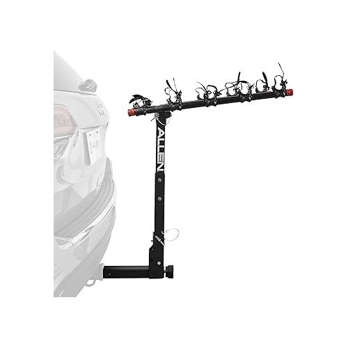  Allen Sports Deluxe Locking Quick Release 5-Bike Carrier for 2 in. Hitch, Model 552QR , Black