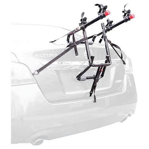  Allen Sports Deluxe Steel Child Trailer & Sports Deluxe 2-Bike Trunk Mount Rack, Model 102DN-R, Black