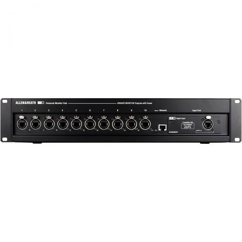  Allen & Heath},description:ME-U is a touring grade, 10 port PoE hub that provides power and audio to multiple ME-1 personal mixers. It comes with a standard input card to interface