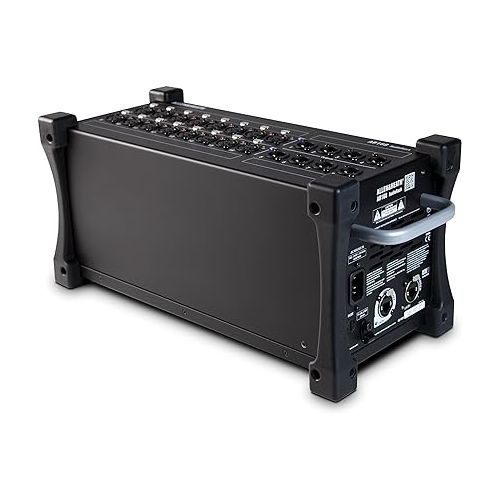  Allen & Heath AB168 Remote Audio Rack/Portable Stage Box for GLD and Qu Series, 16 XLR Input, 8 XLR Output (AH-AB-168)
