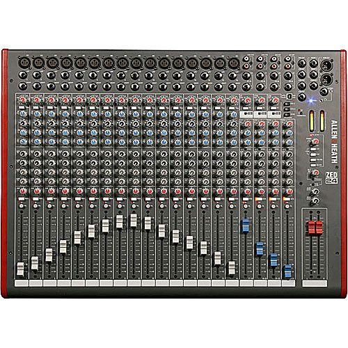  Allen & Heath ZED-24 Small-Format 24-Channel Analog Mixer with USB Connection