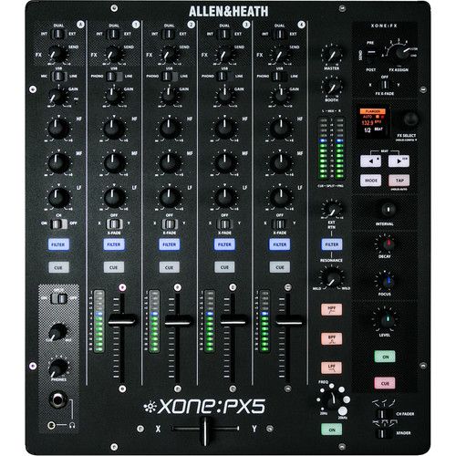  Allen & Heath XONE:PX5 - 4+1 Channel DJ Mixer with Soundcard